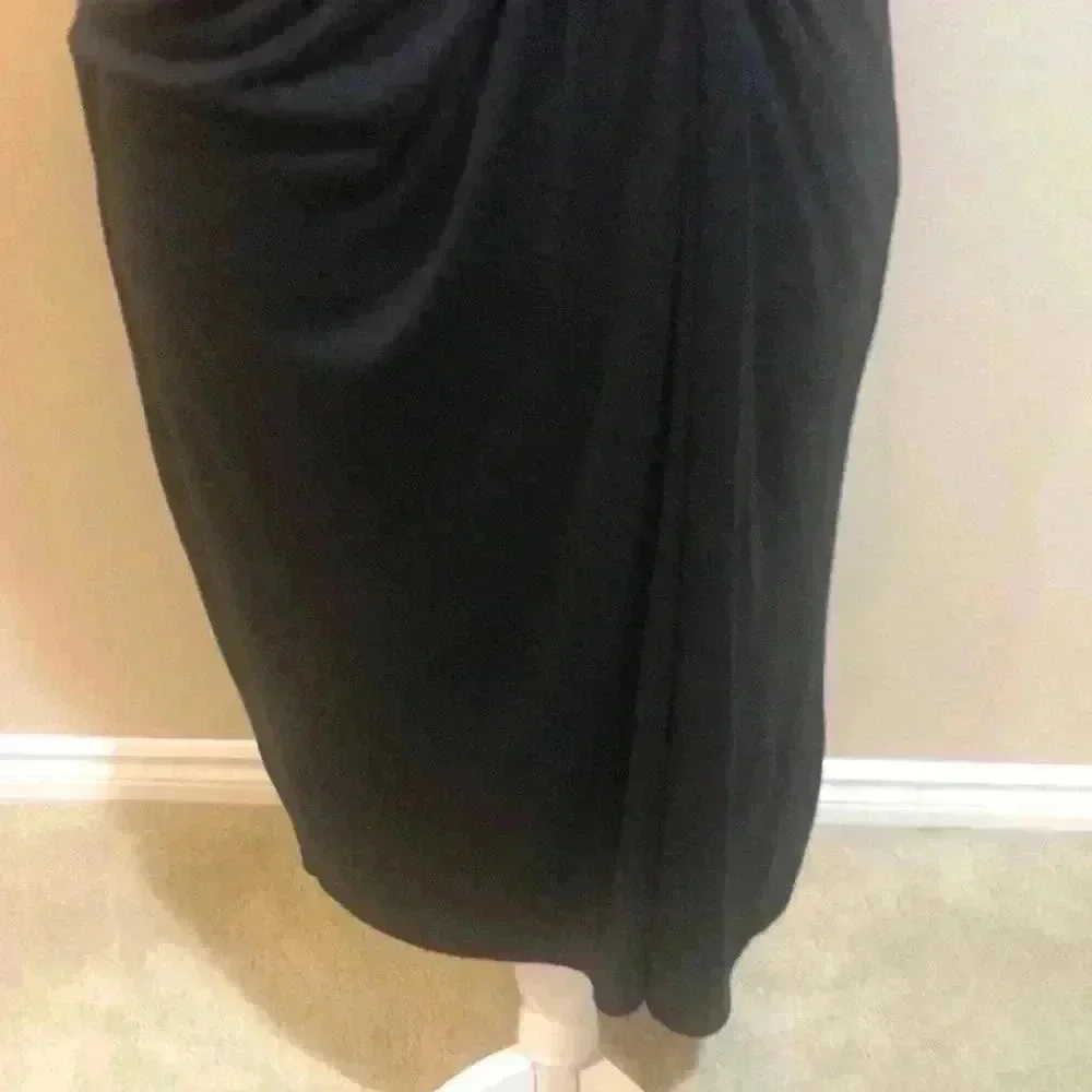 Gap Twist Front Crewneck Short Sleeved Midi Dress-Size SP